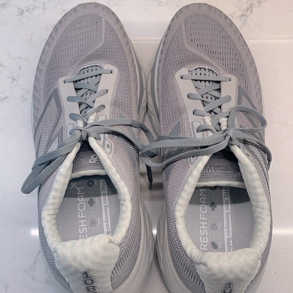 New Balance Fresh Foam x 1080 Gray Running Shoes Size 11.5 - Picture 5 of 8